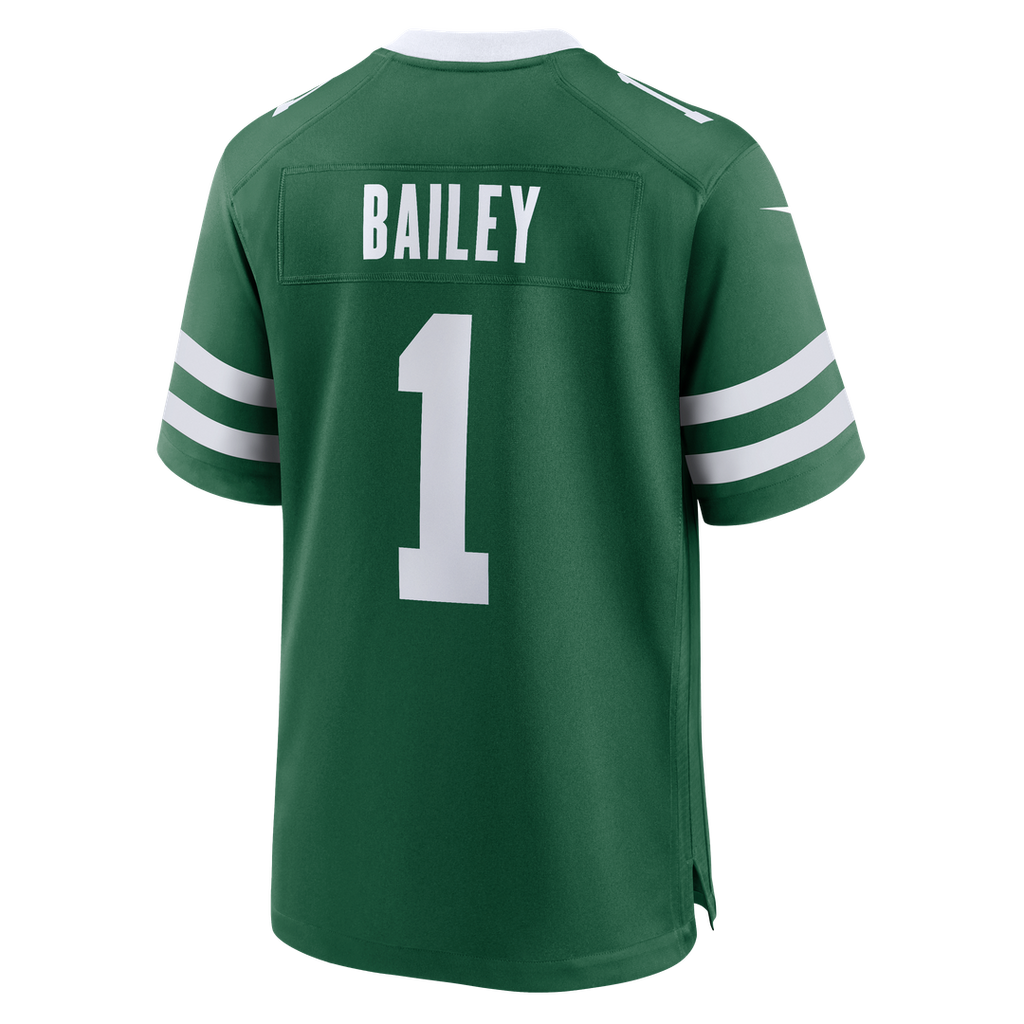 David Bailey New York Jets Alternate Game Jersey - Legacy Black