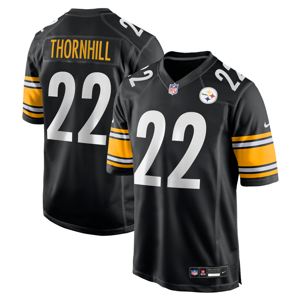 Juan Thornhill Pittsburgh Steelers Game Jersey - Black