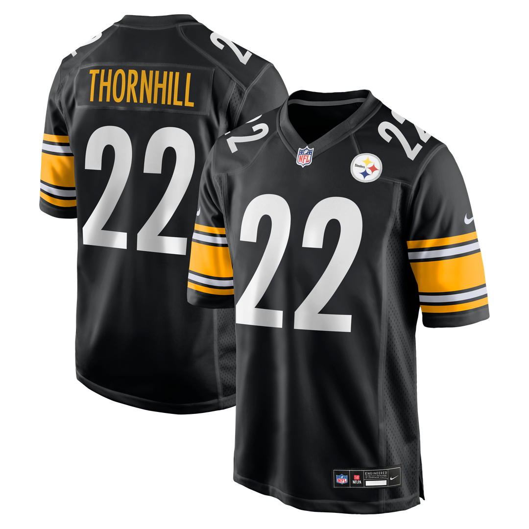 Juan Thornhill Pittsburgh Steelers Game Jersey - Black