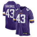 Andrew Van Ginkel Minnesota Vikings Game Jersey - Purple