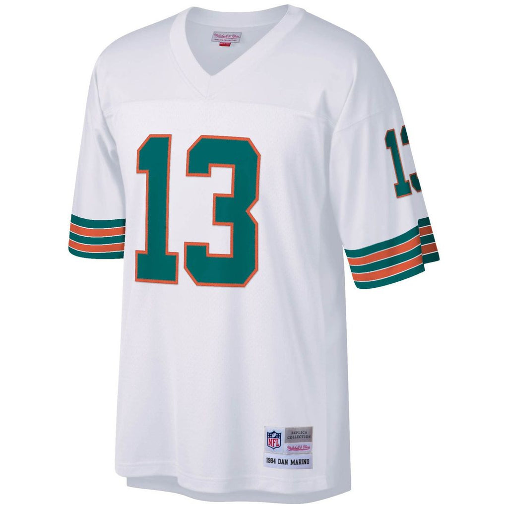 Dan Marino Miami Dolphins Big & Tall 1984 Replica Jersey - White