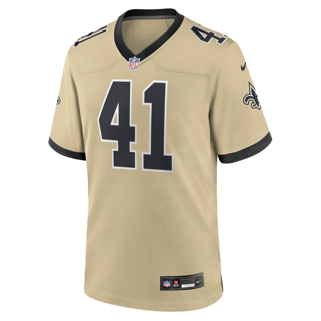 Alvin Kamara New Orleans Saints Alternate Game Jersey - White