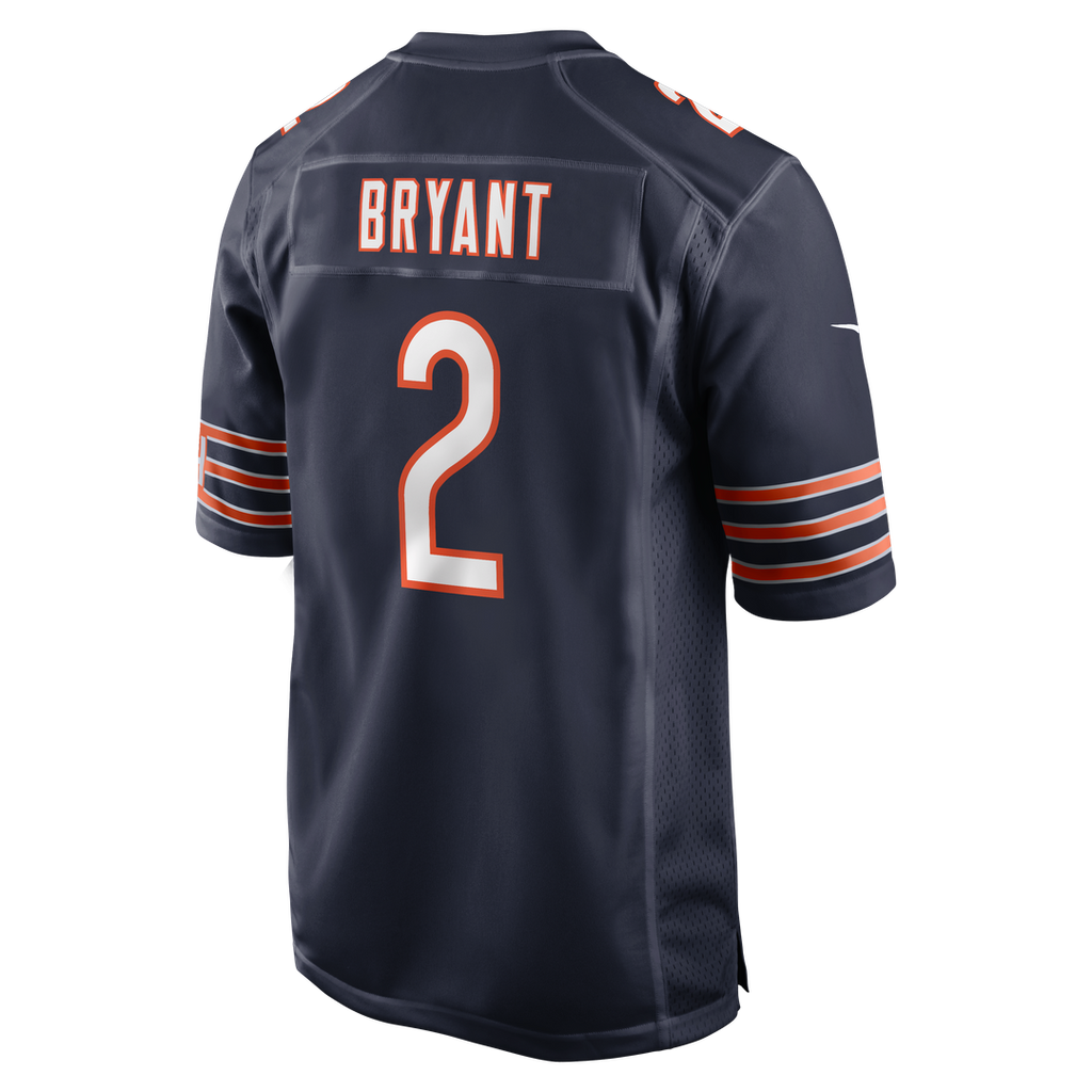 Coby Bryant Chicago Bears Game Jersey - Navy