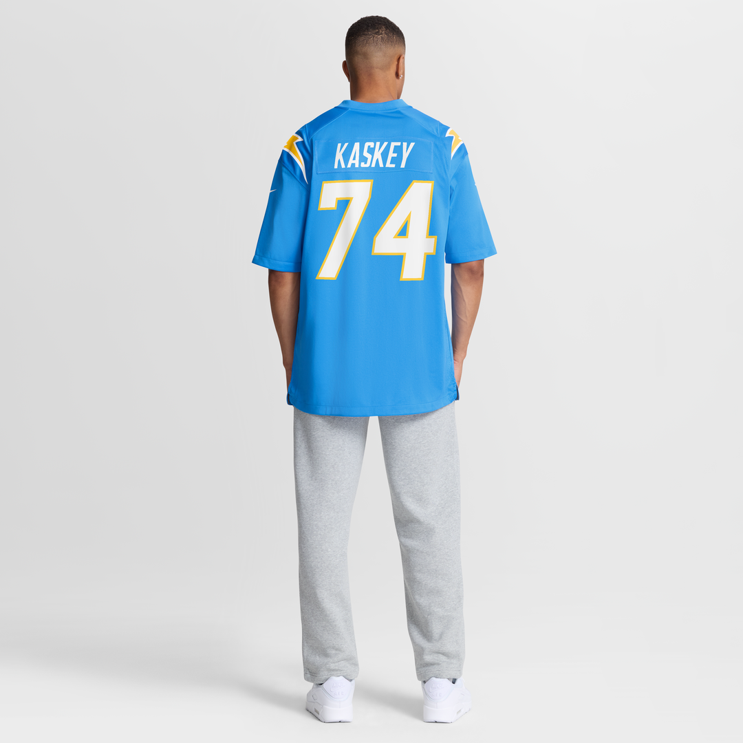 Matt Kaskey Los Angeles Chargers Game Jersey - Powder Blue