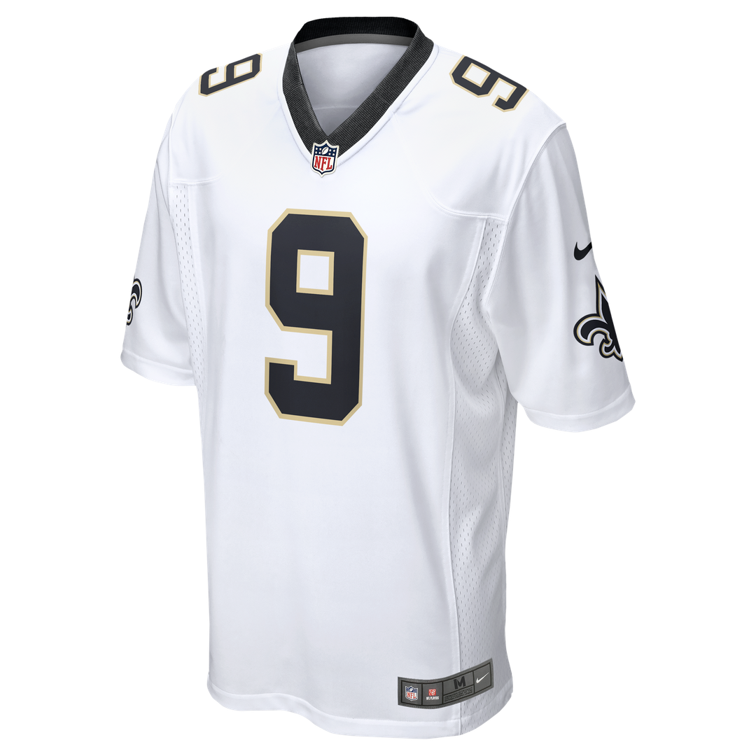Drew Brees New Orleans Saints Game Jersey - White