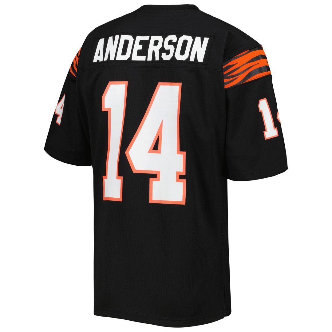 Ken Anderson Cincinnati Bengals 1981 Authentic Throwback Jersey - Black