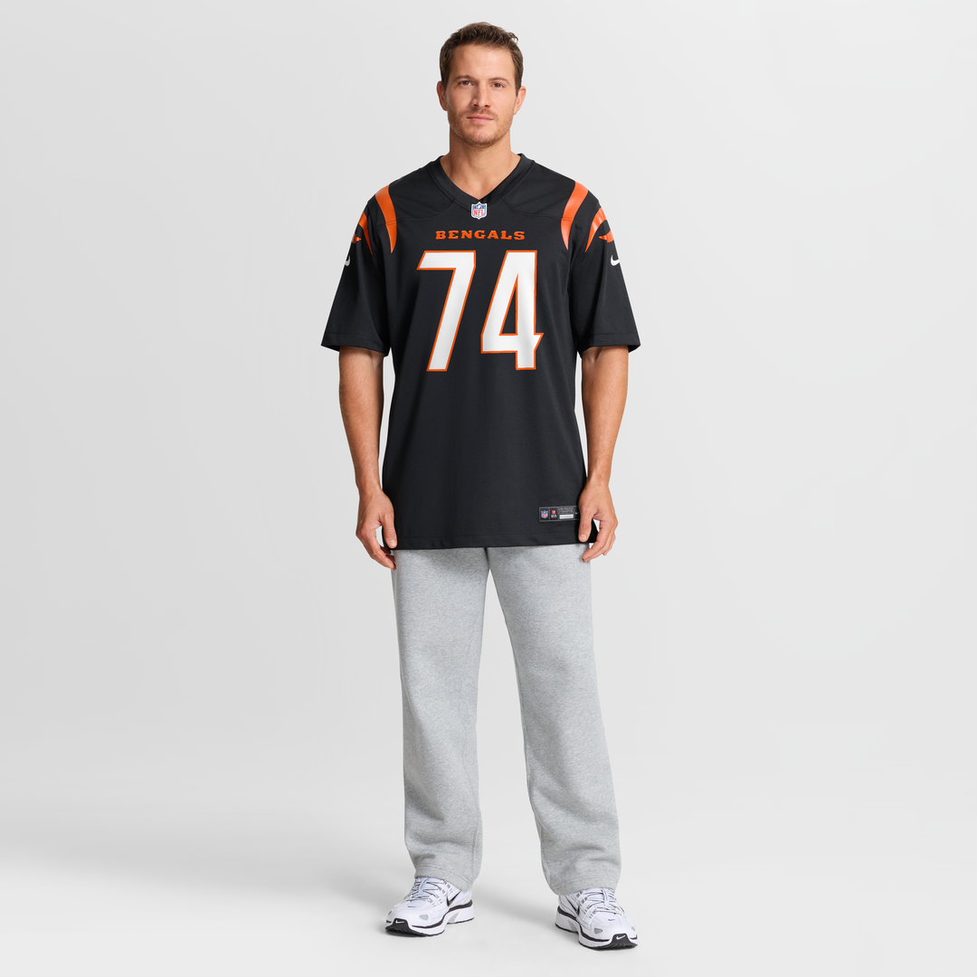 Jalen Rivers Cincinnati Bengals Game Jersey - Black
