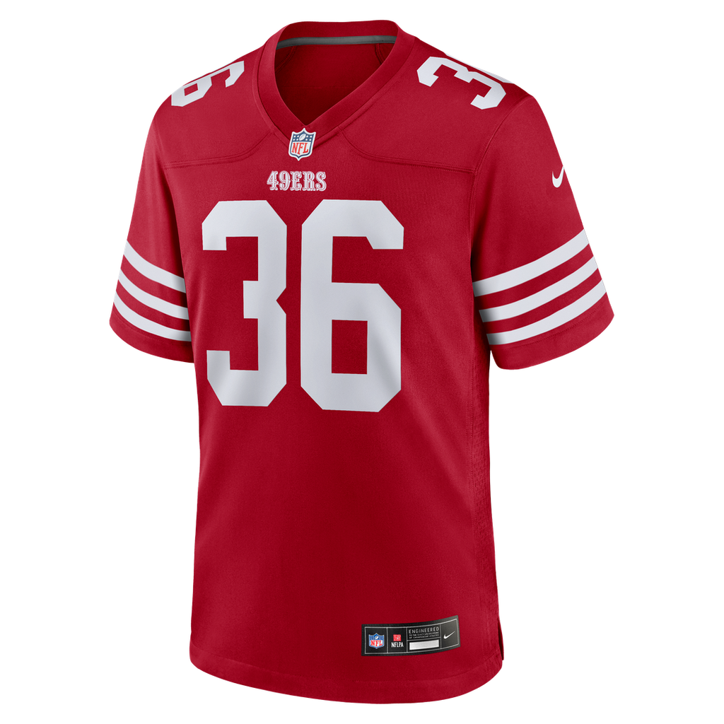 Marques Sigle San Francisco 49ers Game Jersey - Scarlet