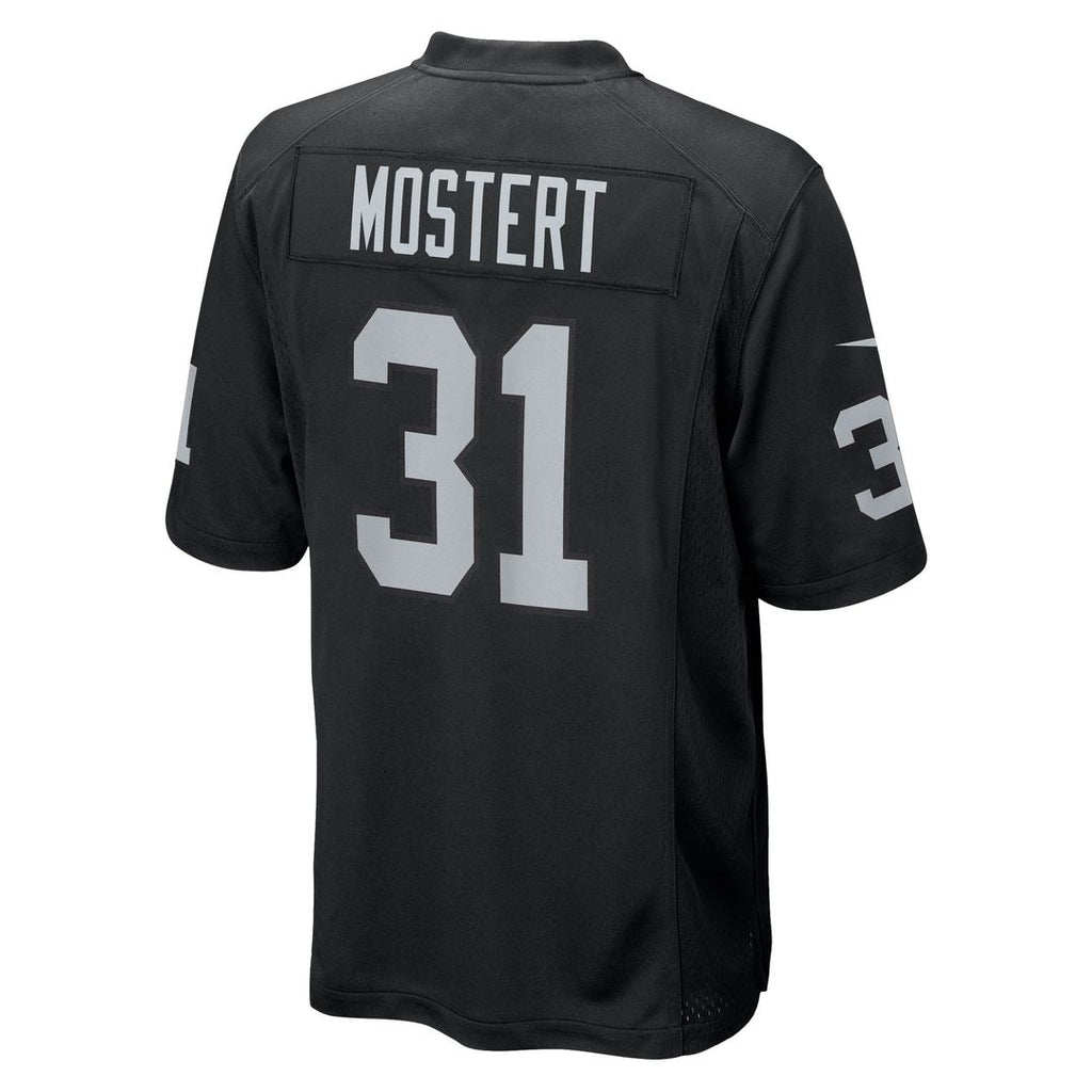 Raheem Mostert Las Vegas Raiders Game Jersey - Black