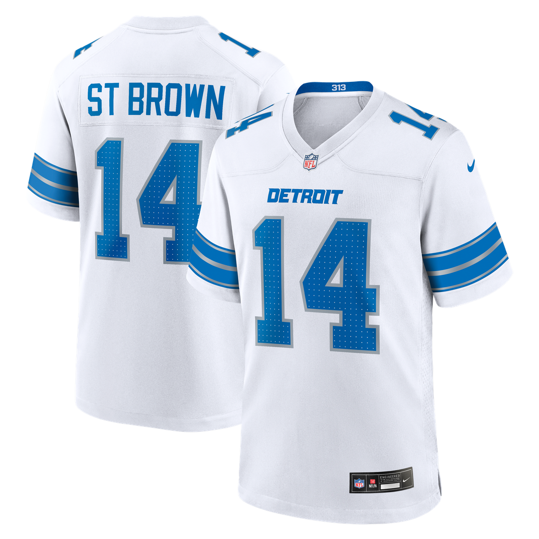 Amon-Ra St. Brown Detroit Lions 2nd Alternate Game Jersey - Black