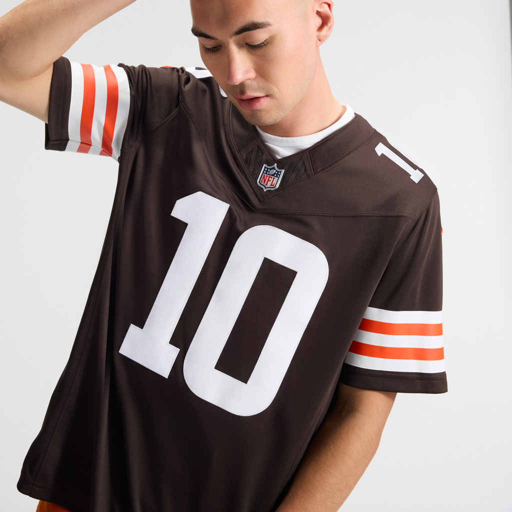 Quinshon Judkins Cleveland Browns Vapor F.U.S.E. Stitched Limited Jersey - Brown