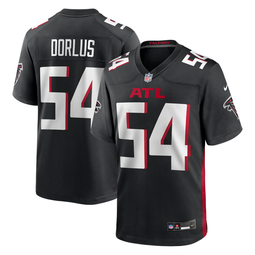 Brandon Dorlus Atlanta Falcons Game Jersey - Black
