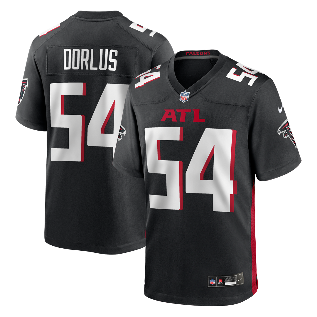 Brandon Dorlus Atlanta Falcons Game Jersey - Black