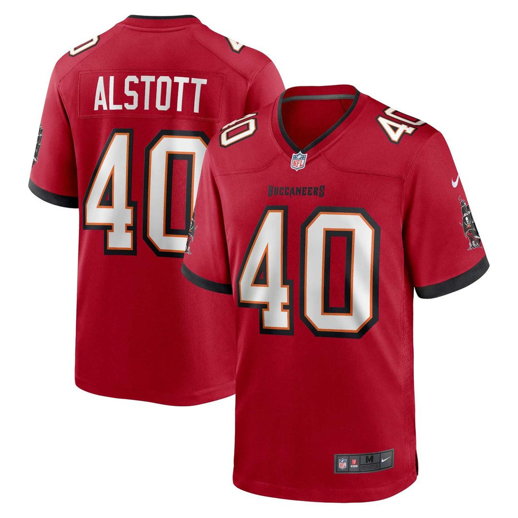 Mike Alstott Tampa Bay Buccaneers Game Jersey - Red