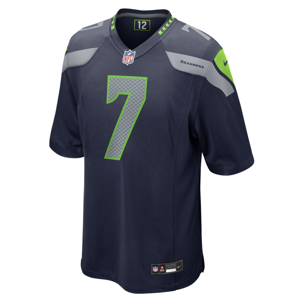 Uchenna Nwosu Seattle Seahawks Game Jersey - College Navy