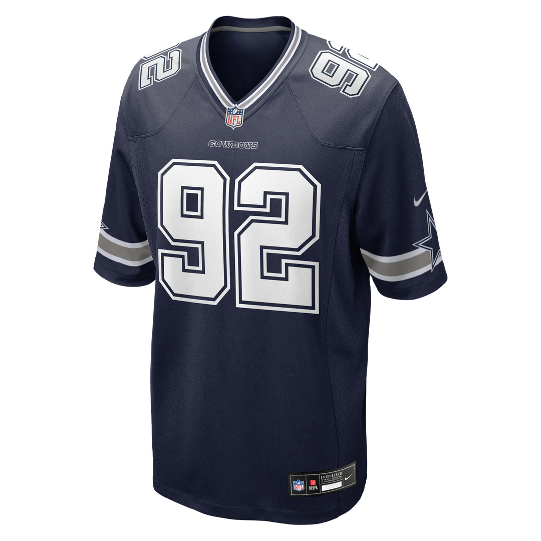 Quinnen Williams Dallas Cowboys Game Jersey - Navy