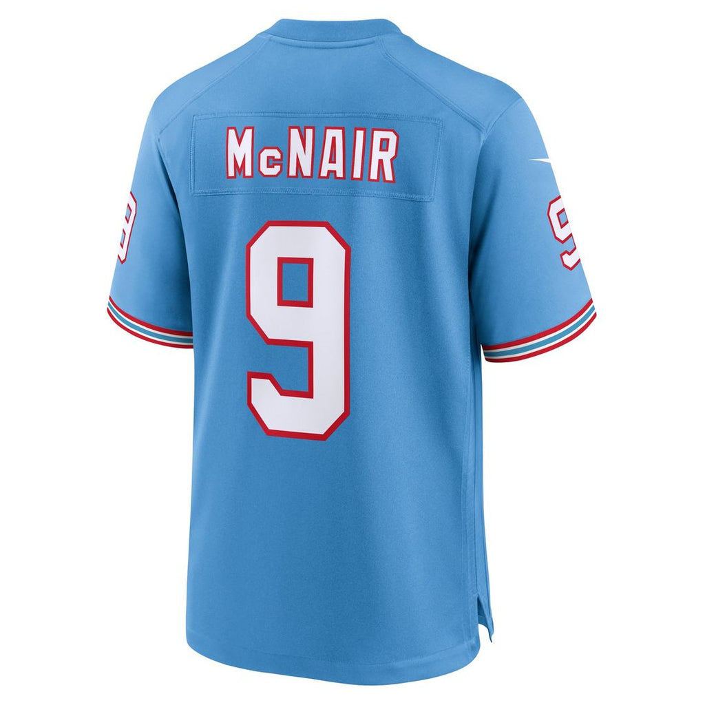 Steve McNair Tennessee Titans Alternate Game Jersey - Light Blue