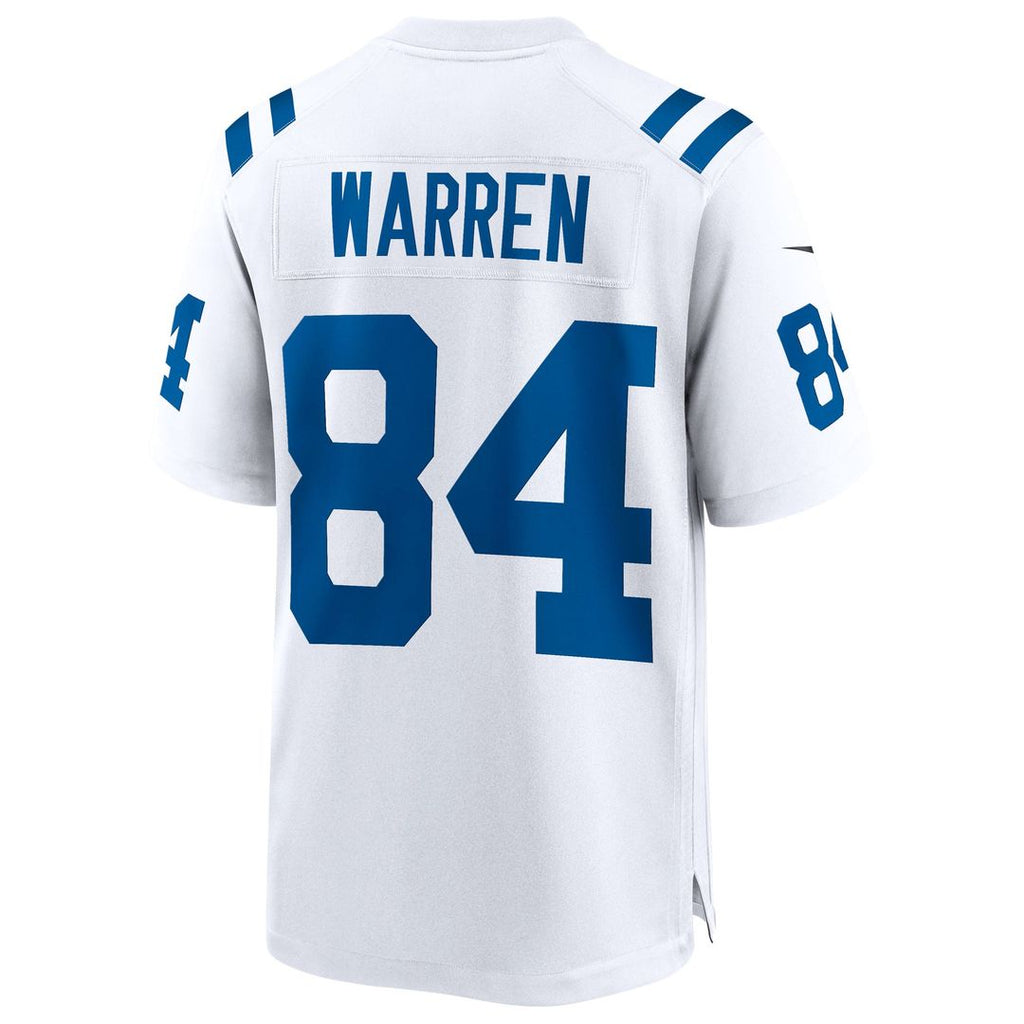 Tyler Warren Indianapolis Colts Game Jersey - White