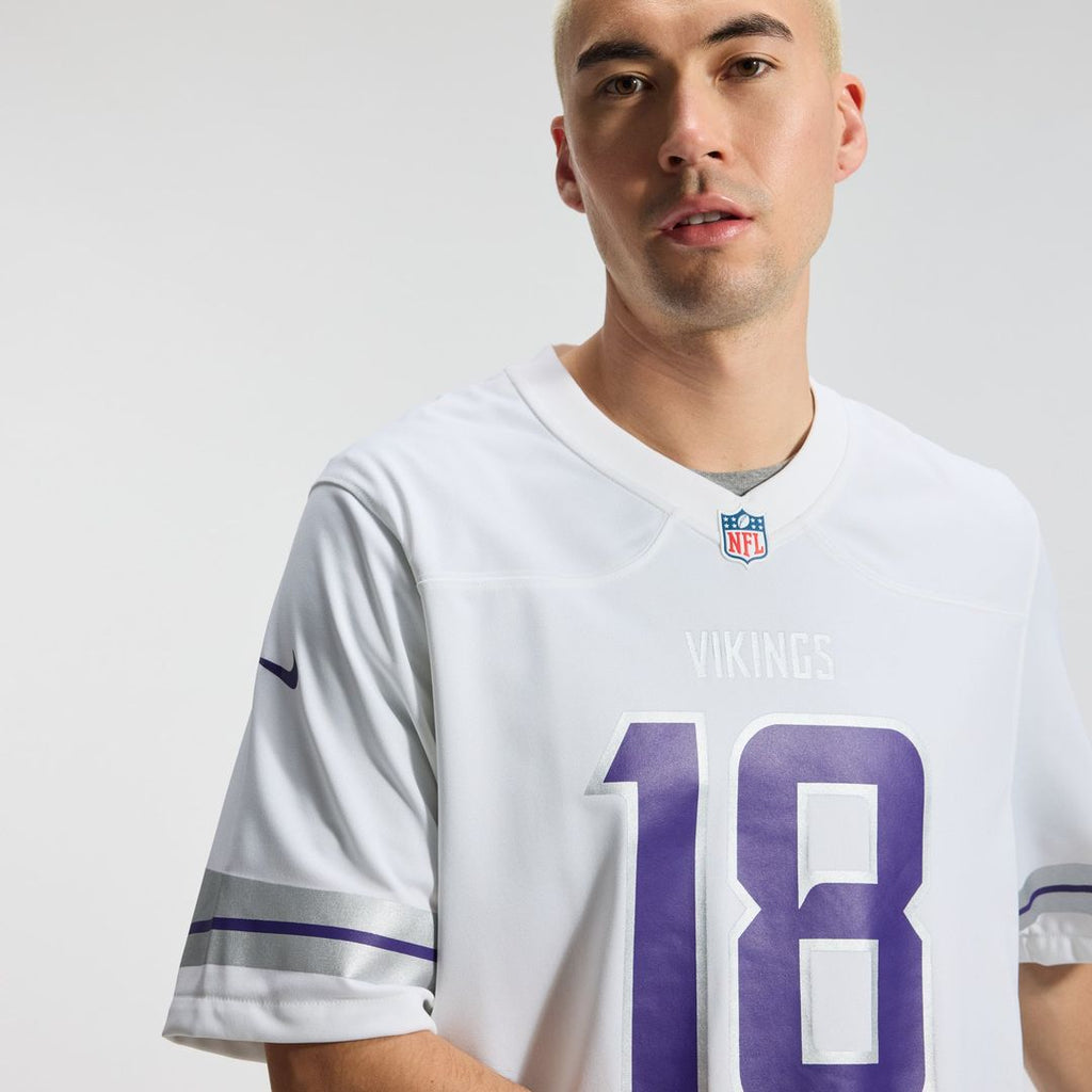 Justin Jefferson Minnesota Vikings Alternate Game Jersey - White