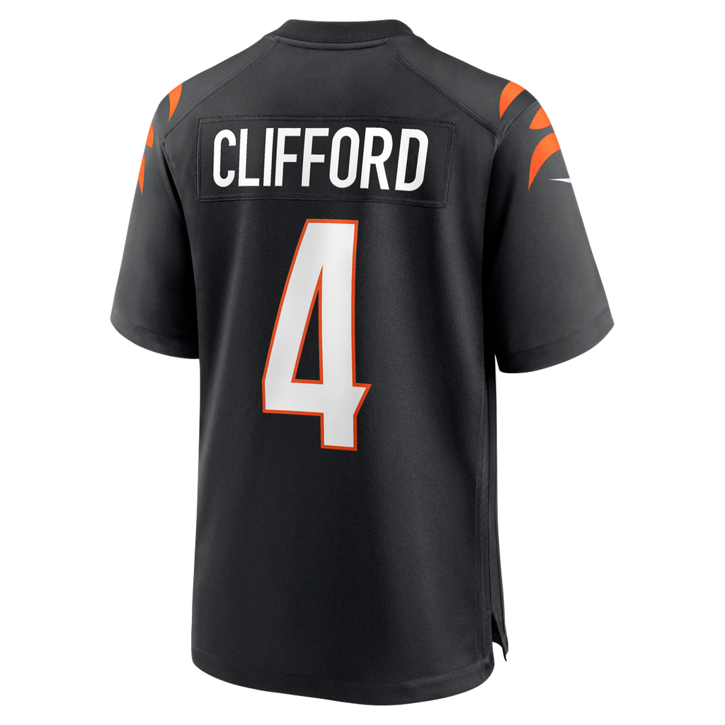 Sean Clifford Cincinnati Bengals Game Jersey - Black