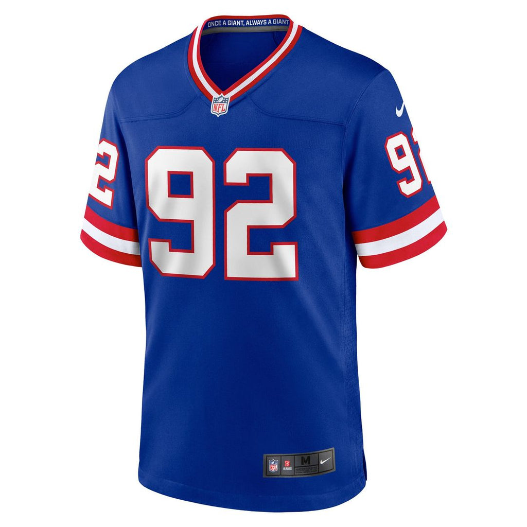 Michael Strahan New York Giants Alternate Game Jersey - Royal Blue
