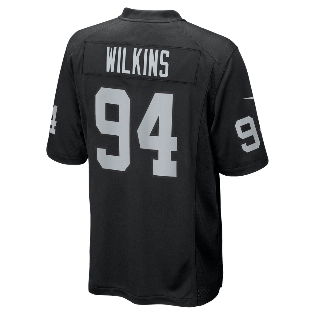 Christian Wilkins Las Vegas Raiders Game Jersey - Black