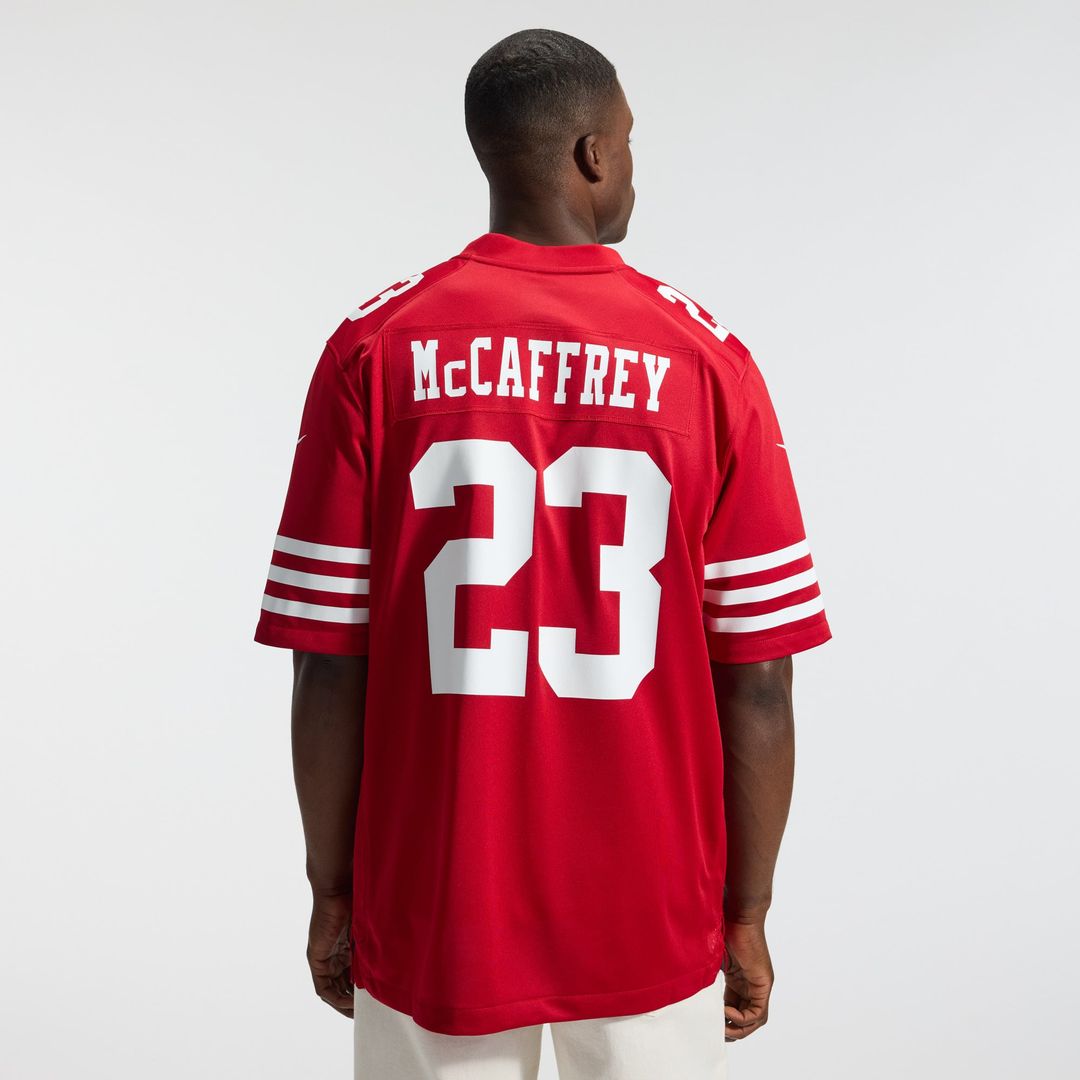 Christian McCaffrey San Francisco 49ers Game Jersey - White