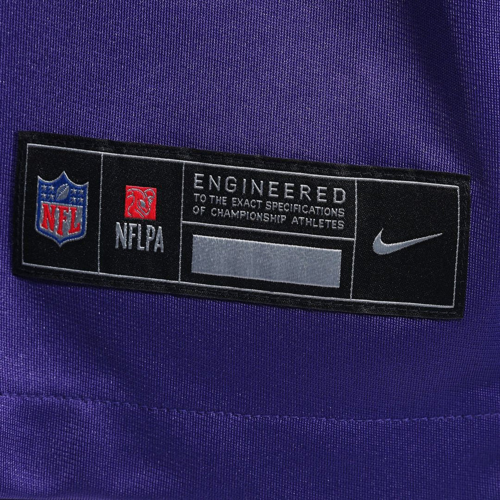 Aaron Jones Minnesota Vikings Game Jersey - Purple