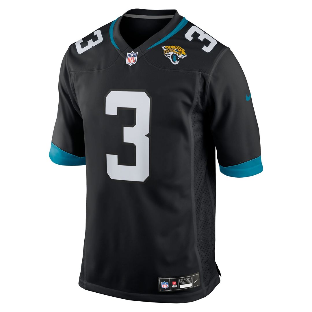Jakobi Meyers Jacksonville Jaguars Alternate Game Jersey - Black