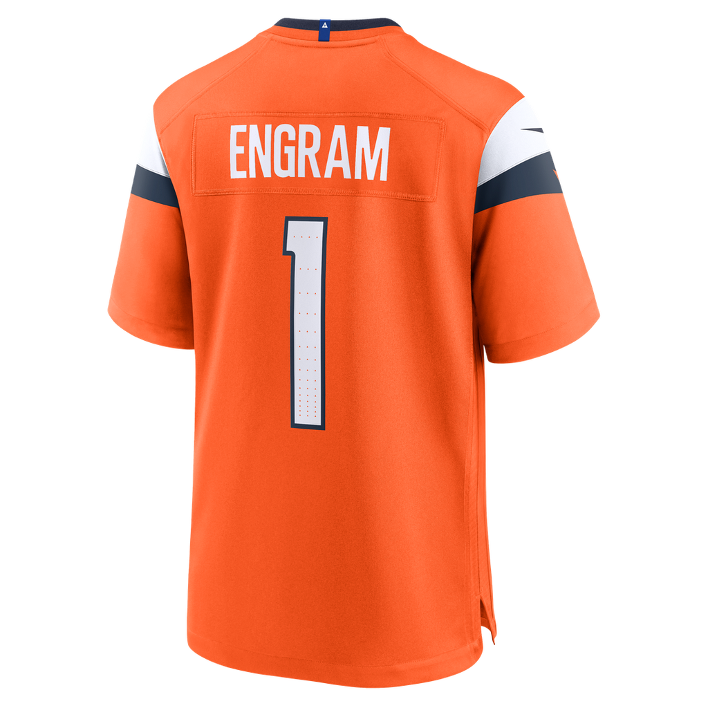 Evan Engram Denver Broncos Game Jersey - Orange