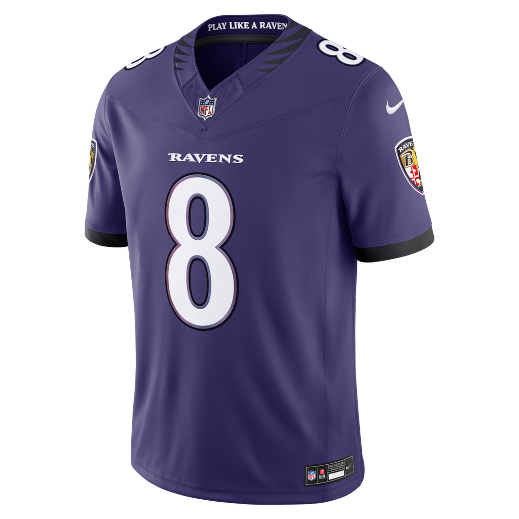 Lamar Jackson Baltimore Ravens Alternate Alternate Vapor F.U.S.E. Stitched Limited Jersey - Black