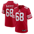 Colton McKivitz San Francisco 49ers Game Jersey - Scarlet