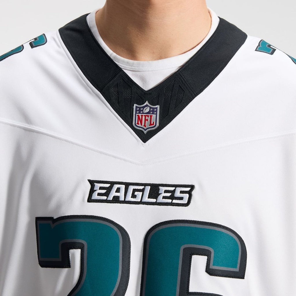 Saquon Barkley Philadelphia Eagles Vapor F.U.S.E. Stitched Limited Jersey - White