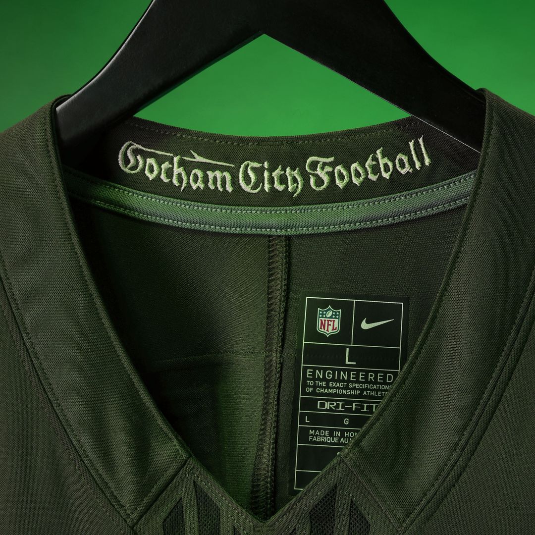Garrett Wilson New York Jets Rivalries Collection Stitched Limited Jersey - Green