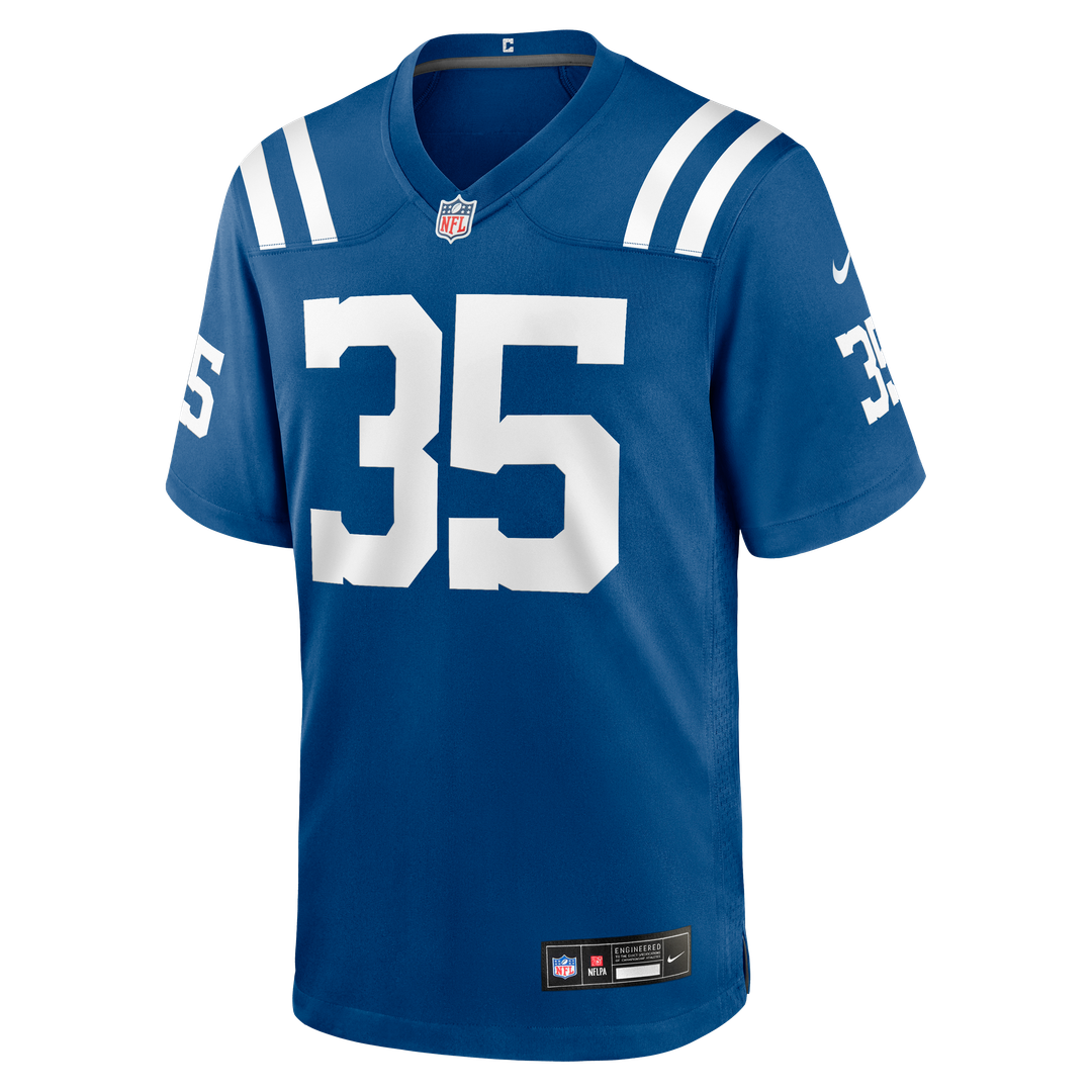 Johnathan Edwards Indianapolis Colts Game Jersey - Royal Blue