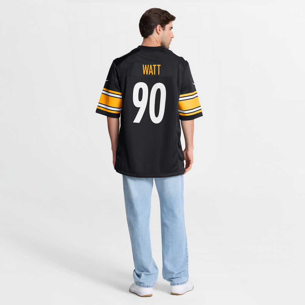 T.J. Watt Pittsburgh Steelers Game Jersey - Black