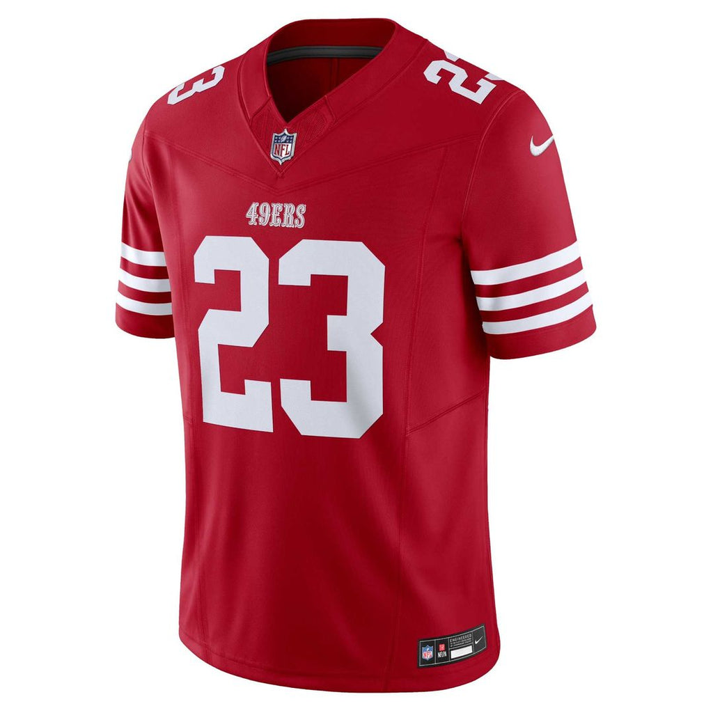 Christian McCaffrey San Francisco 49ers Vapor F.U.S.E. Limited 2nd Alternate Jersey - White