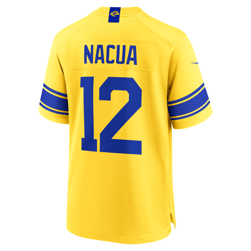 Puka Nacua Los Angeles Rams Game Jersey - Classic Sol