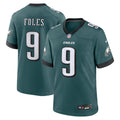 Nick Foles Philadelphia Eagles Game Jersey - Midnight Green
