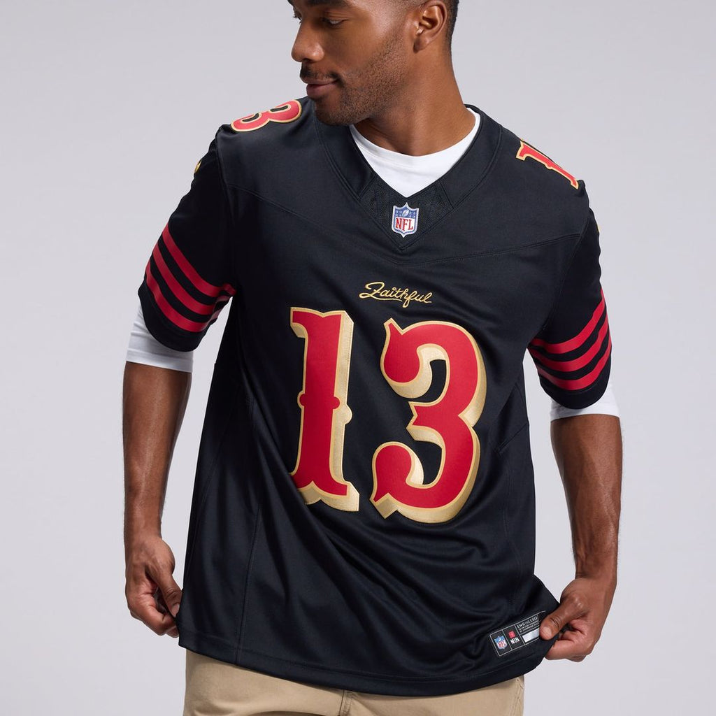Brock Purdy San Francisco 49ers Rivalries Collection Stitched Limited Jersey - Black