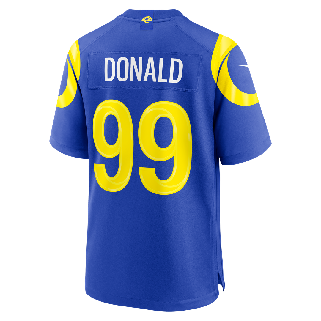 Aaron Donald Los Angeles Rams Game Jersey - White