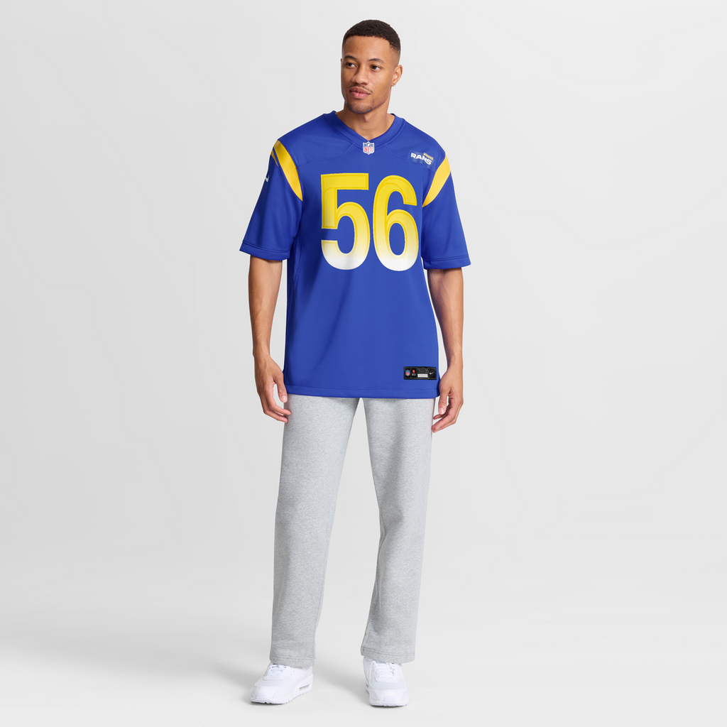 London Fletcher Los Angeles Rams Game Jersey - Royal Blue