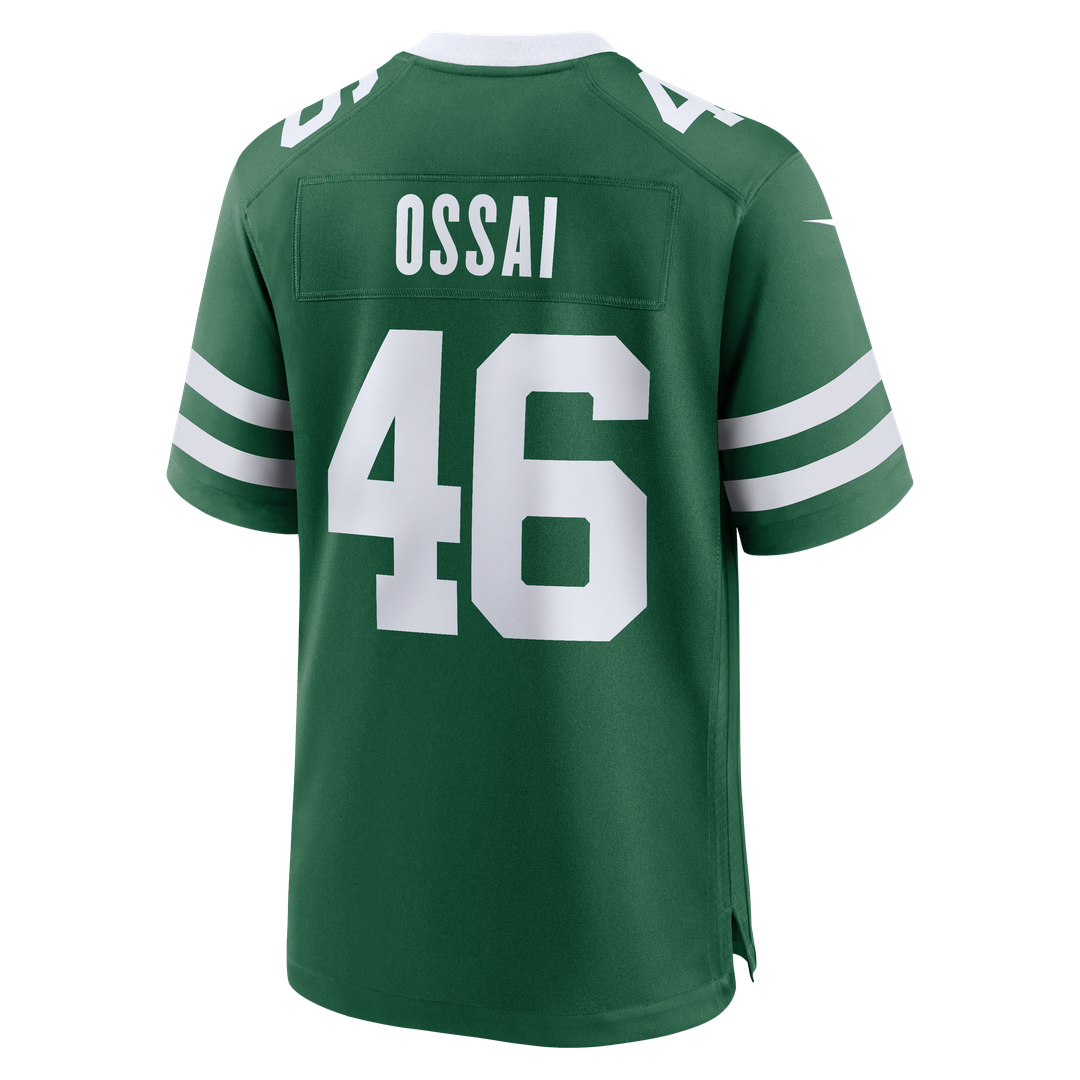Joseph Ossai New York Jets Game Jersey - Legacy Green