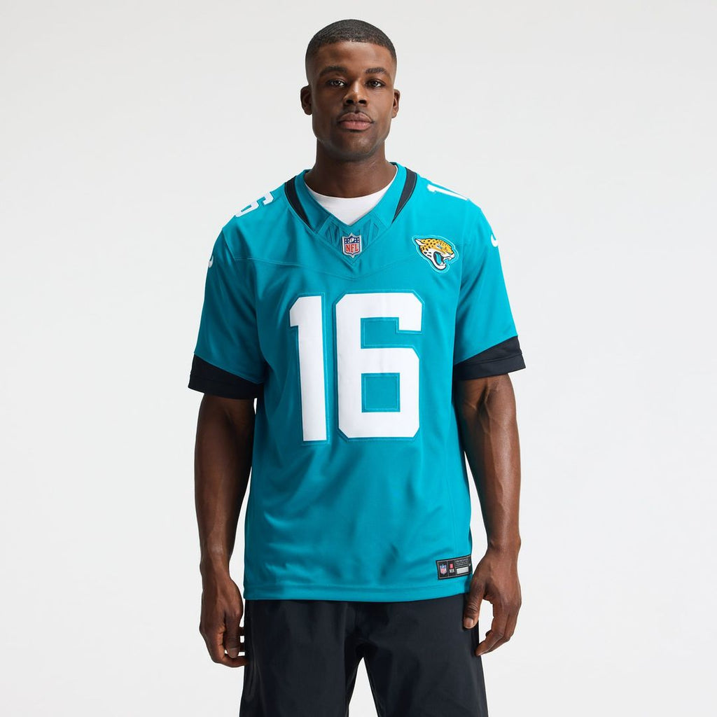 Trevor Lawrence Jacksonville Jaguars Vapor F.U.S.E. Stitched Limited Jersey - Teal