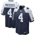 Dak Prescott Dallas Cowboys Alternate Game Jersey - Navy
