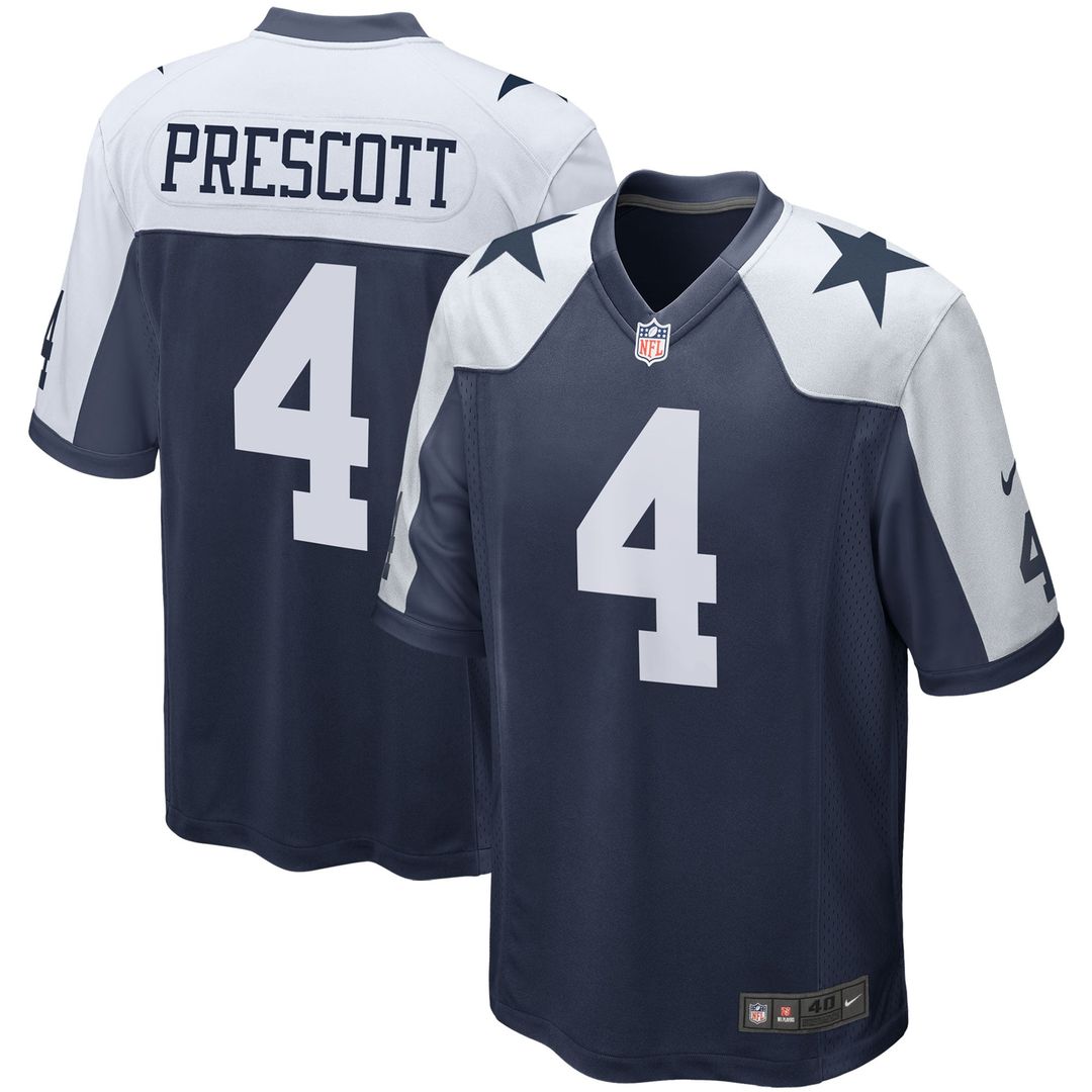 Dak Prescott Dallas Cowboys Alternate Game Jersey - White