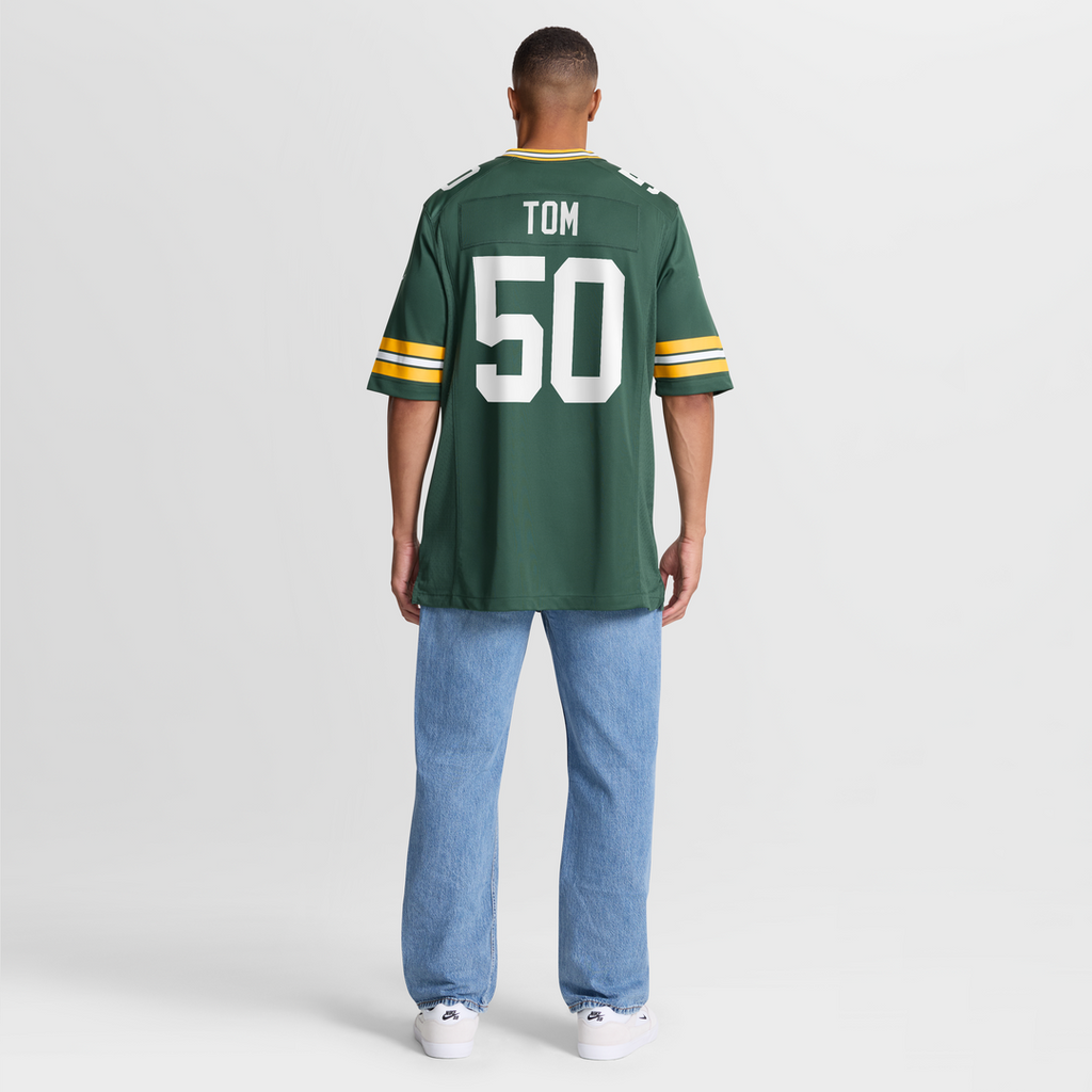 Zach Tom Green Bay Packers Game Jersey - Green