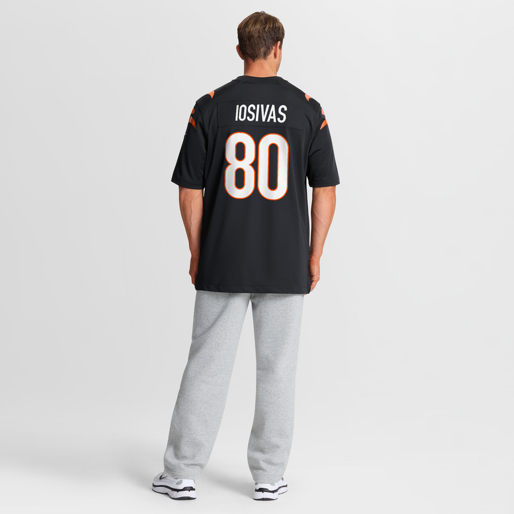 Andrei Iosivas Cincinnati Bengals Game Jersey - Black