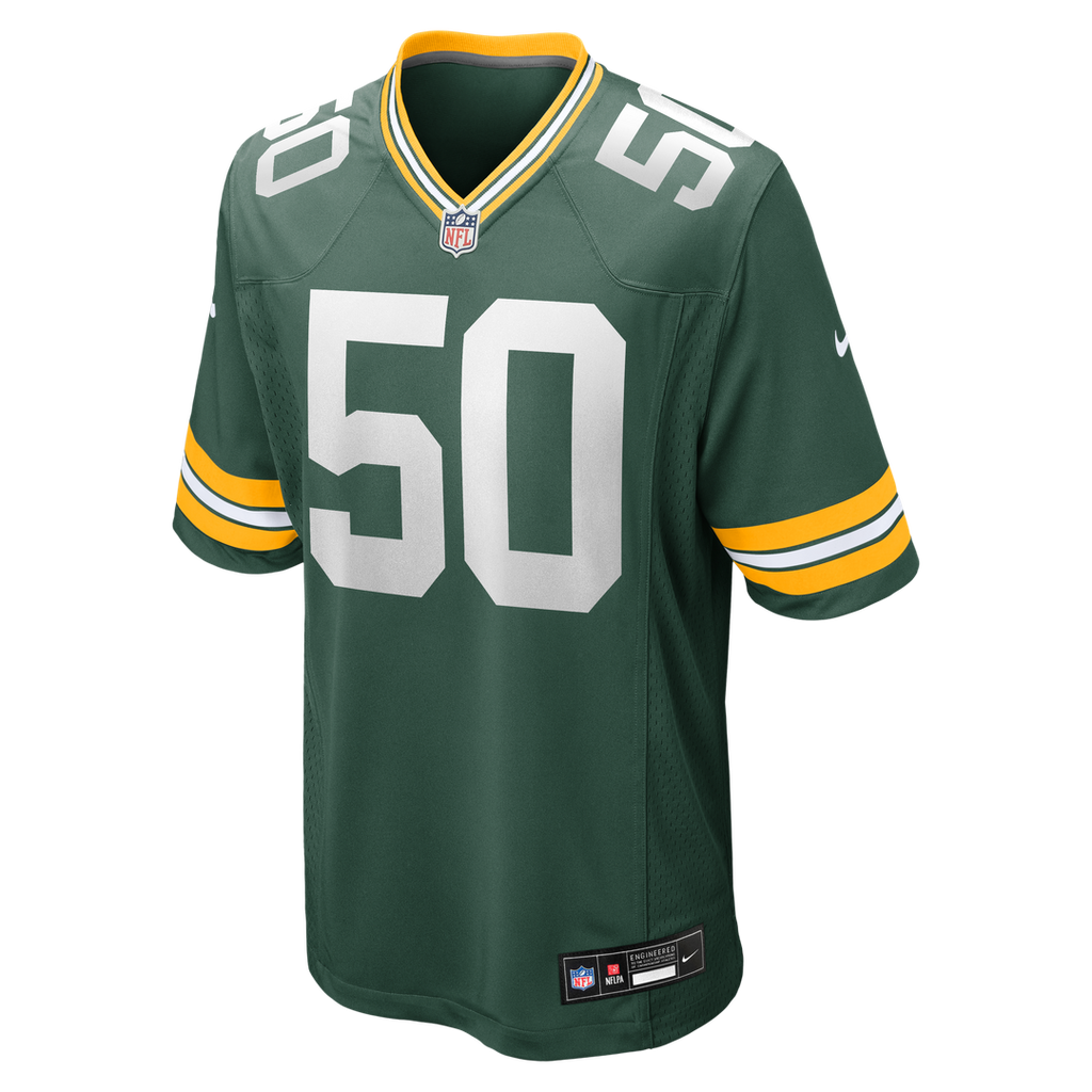 Zach Tom Green Bay Packers Game Jersey - Green