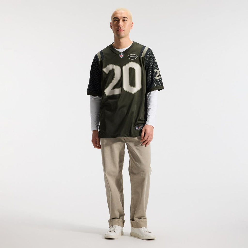 Breece Hall New York Jets Rivalries Collection Game Jersey - Green